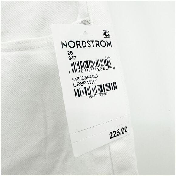 PAIGE White Genevieve High-rise Flared Jeans Women's Size 26 NWT - Picture 11 of 12